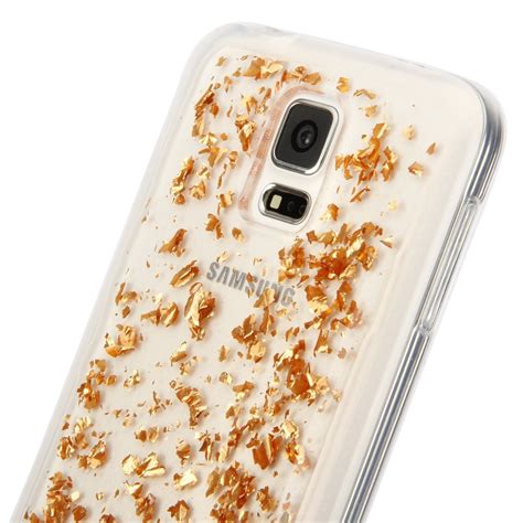 Galaxy S5 Neo Case Galaxy S5 Case Ikasus Ultra Thin Clear Crystal Bling Shiny Giltter Rhinestone