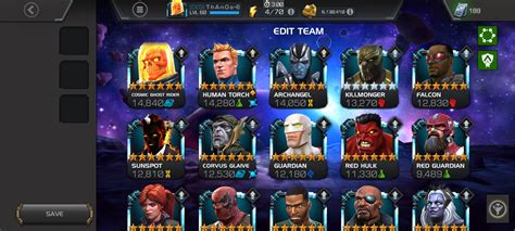 How Much Good Is My 6 Star Roster Tell Me Which Champ To Rank 3 Next — Marvel Contest Of Champions