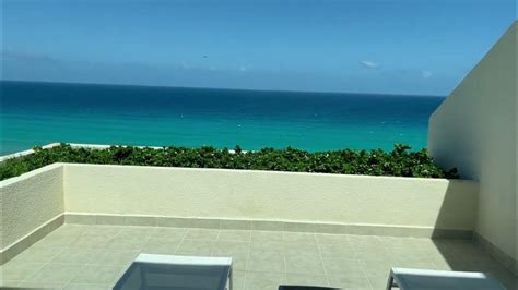 Live Aqua Cancun Premium Oceanfront Terrace Room Youtube