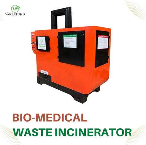 Electrical Sanitary Pads Smokeless Bio Medical Waste Incinerator