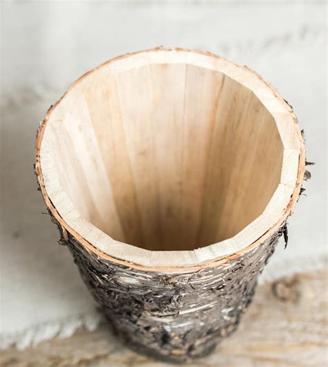 Birch Bark Vases Set Of Two 7 9 5