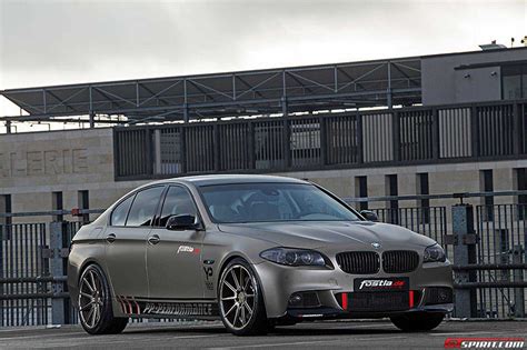 Official Grey Olive Matte Metallic Bmw 550i By Fostlade Gtspirit