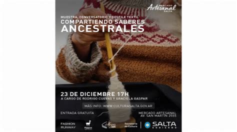 Jornada Sobre Saberes Ancestrales En El Mercado Artesanal De Salta