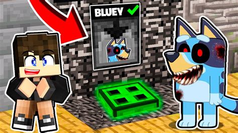 La BASE SECRETE ultra sécurisé de BLUEY sur Minecraft YouTube