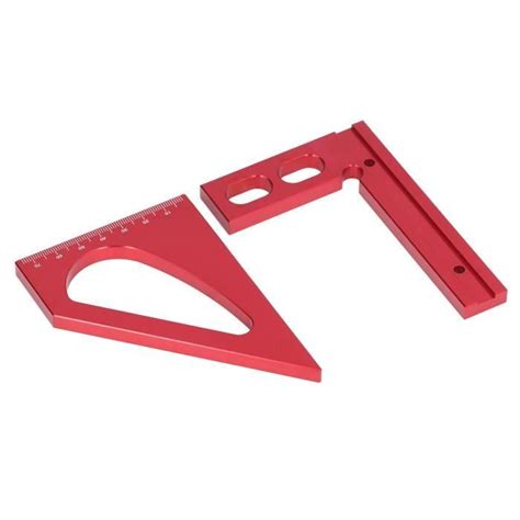 Règle d angle en alliage d aluminium pour menuisier SHIPENOPHY 45