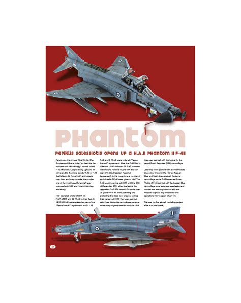 AIR18 Greek F 4E Phantom AFV Modeller