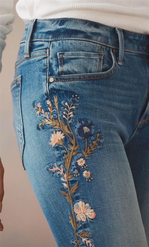 Clothes Embroidery Diy Denim Embroidery Hand Embroidery Art