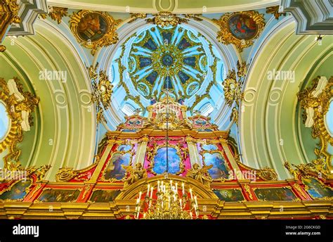 Kyiv Ukraine May 18 2021 Interior Of Outstanding Baroque St Andrew