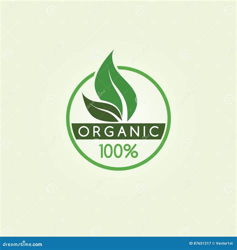 Logotipo Orgânico Da Etiqueta Do Produto Da Etiqueta Natural Amigável