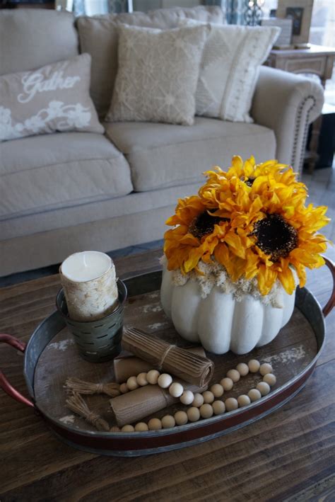 Sunflower pumpkin easy diy project - Wilshire Collections