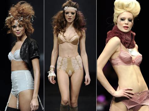 Dicas de Lingerie Desfile em Paris mostra novas tendências em lingerie