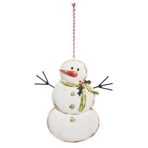 Snowman Ornament 15cm – Uniquely Christmas