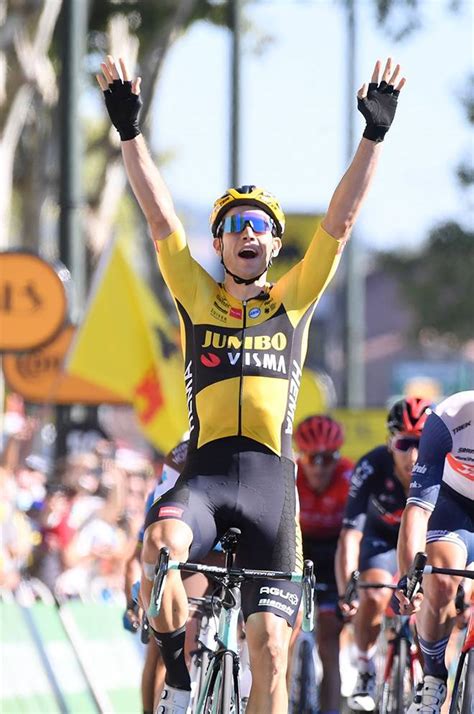 Le Tour De France Wout Van Aert Claims His Second Tour Stage