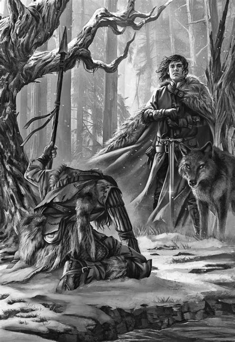 Game Of Thrones Characters Book Illustrations Riley Deborah Revenson