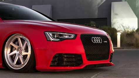 Audi A5 Modified Red