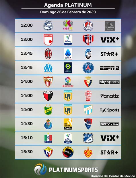 Invictos On Twitter RT PS SportsTV AgendaPlatinumMX Domingo