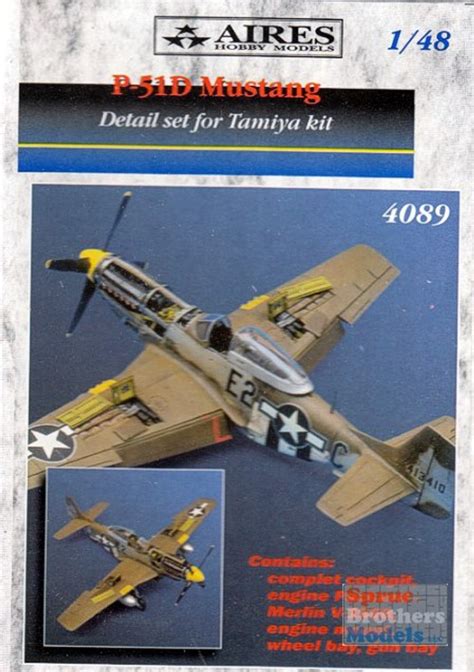 Ars4089 148 Aires P 51d Mustang Super Detail Set Tam Kit 4089