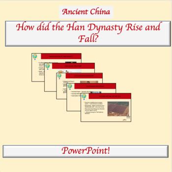 Han Dynasty Lesson Powerpoint Liu Bang Graphic Organizer