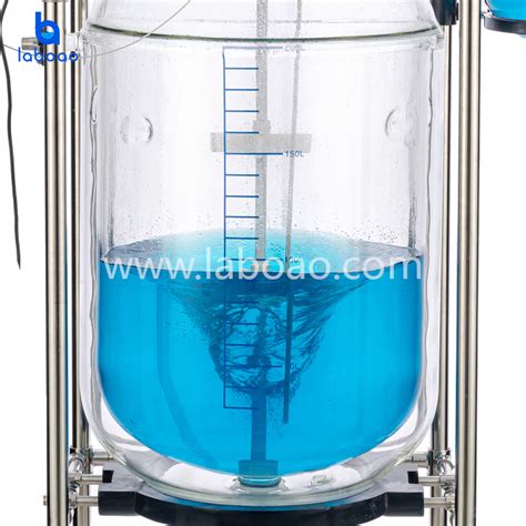 L Jacketed Glass Reactor China L Jacketed Glass Reactor