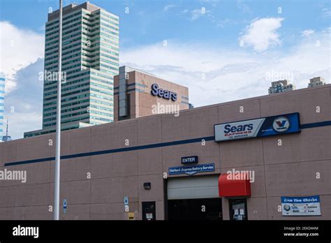 The Sears Store At The Newport Centre Mall In Jersey City Nj Usa On