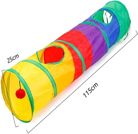 Wyj Pet Tube Foldable Pet Toys Indoor And Outdoor Cat Toys Stealth