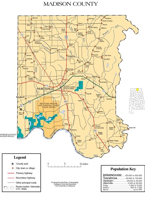 Map Of Madison County Alabama - Winna Kamillah