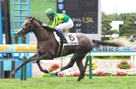 【新馬戦】函館5rでサトノゴールドが新種牡馬ゴールドシップ産駒初勝利！武豊「本当に素質だけで勝ったような感じ」 スポーツ報知