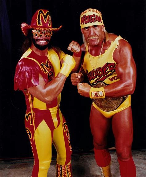 The Best Team Hulk Hogan Macho Man Randy Savage Wwf