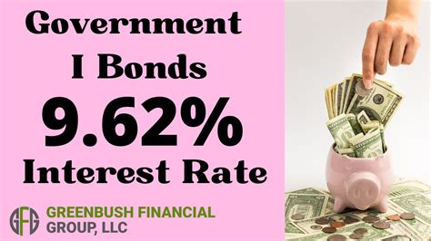 Government Savings Bonds (I Bonds) Are Paying A 9.62% Interest Rate | Greenbush Financial Group