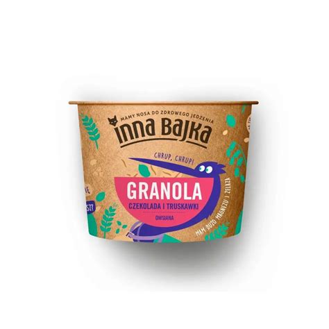 Inna Bajka Granola Owsiana Z Czekolad I Truskawkami G Inna