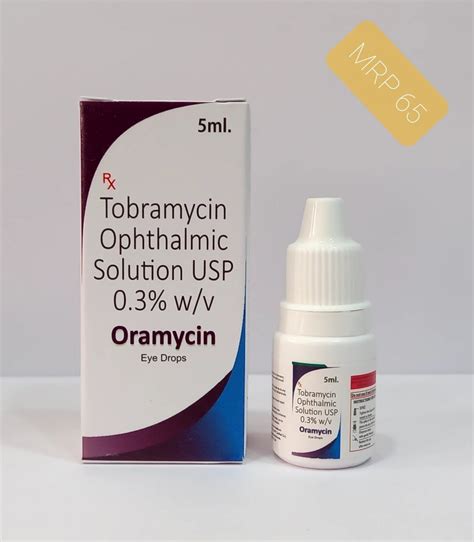 Oramycin Tobramycin Ophthalmic Solution Usp Eye Drops At ₹ 65bottle In