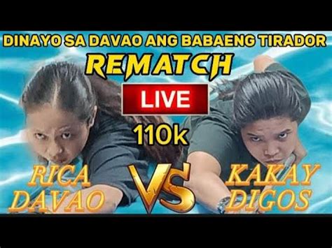 Rematch K Race Rica Rendal Kakay Digos Youtube