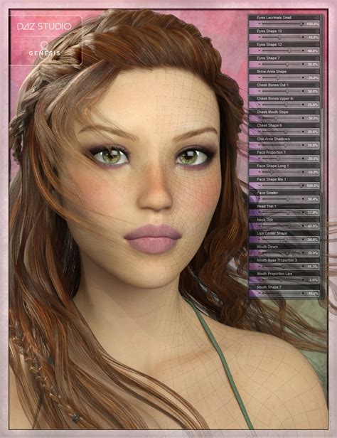 Genesis 8 Female Head Morph Resource Kit 2 Daz 3d