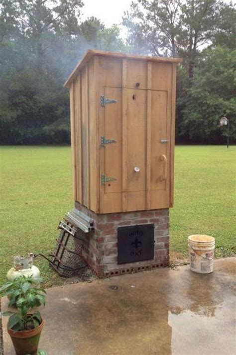 Build Your Own Timber Smoker Your Projects Obn Smoke House Plans