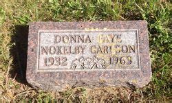 Donna Faye Nokleby Carlson 1932 1963 Find A Grave Memorial