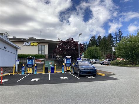 On The Run Convenience Store Surrey Bc Ev Station