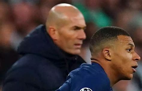 Zinédine Zidane a envie dentraîner Kylian Mbappé France Head