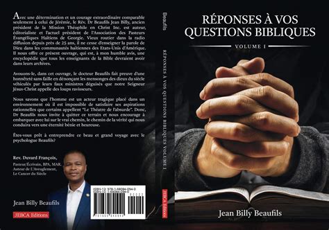 R Ponses Vos Questions Bibliques By Jean Billy Beaufils Goodreads