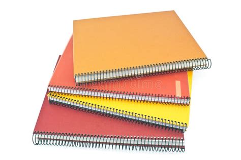 Stack Of Spiral Notebooks Stock Photo Image Of Knowledge 31037000