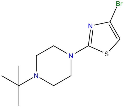 4 Bromo 2 4 Tert Butylpiperazin 1 Yl Thiazole BioFine