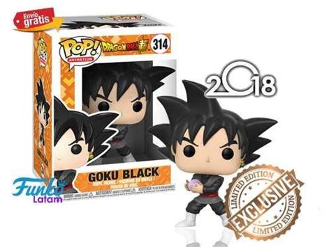 Goku Black 314 Dragon Ball Super Funko Pop 399 00 En Mercado Libre