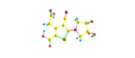 Structure Mol Culaire Acide De Ranelic D Isolement Sur Le Blanc