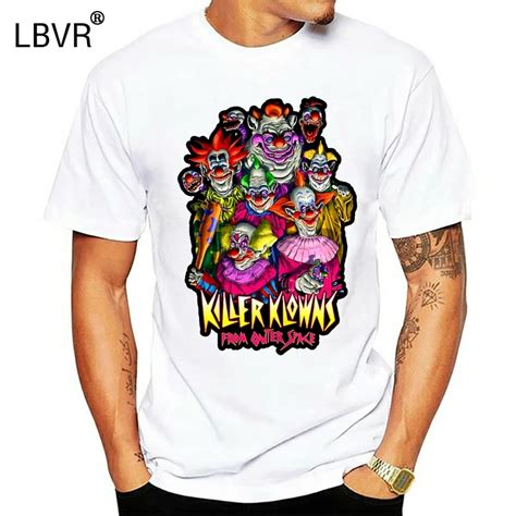 Camiseta auténtica de KIller Klowns del espacio exterior para hombre y