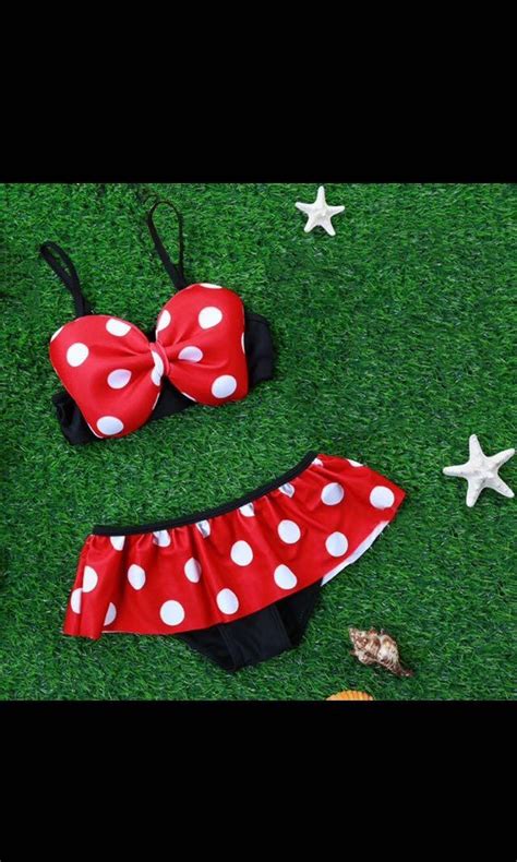 Minnie Mouse Bikini Bayi Anak Baju Bayi Di Carousell