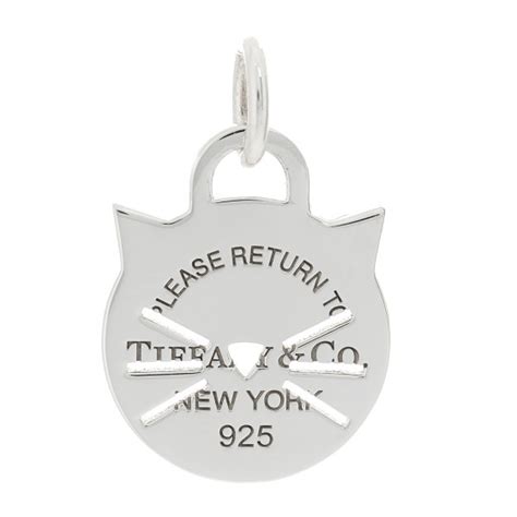 Tiffany Sterling Silver Return To Tiffany Cat Charm 1357745 Fashionphile