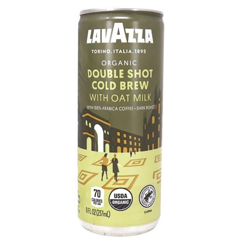 Lavazza Organic Cold Brew Coffee Double Oat Milk At Natura Market