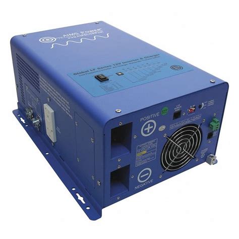 Aims Power Power Inverter And Battery Charger Pure Sine Wave W