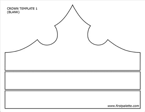 Prince And Princess Crowns Free Printable Templates And Coloring Pages