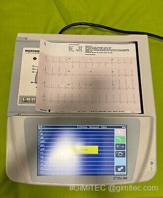 Mortara Eli Ecg With Am Acquisition Module Leads Gimitec