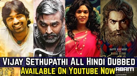 24 Vijay Sethupathi All Movies List In Hindi Dubbed Available On